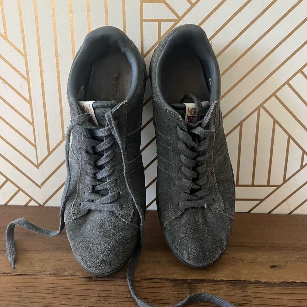 Gola Men's Gray Suede Sneakers